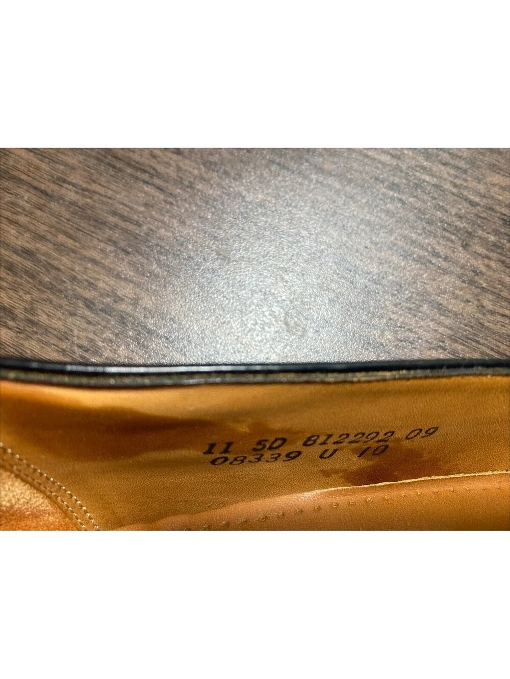 Men’s Cole Haan Wingtip Oxford Black #08339 Size 11.5D